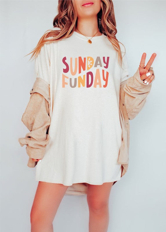 Colorful Sunday Funday Softstyle Tee