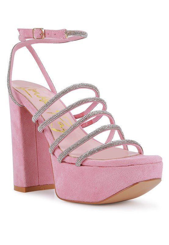 Tricks High Block Heel Sandals