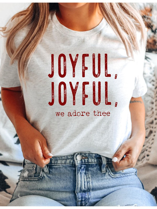 Joyful, Joyful, We Adore Thee Short Sleeve Tee