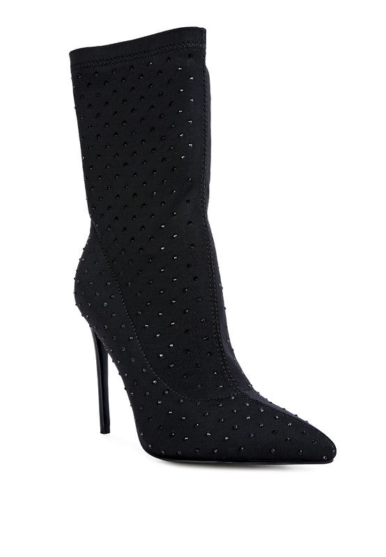 Cheugy High Top Knitted Ankle Boot