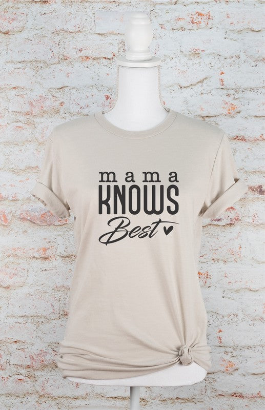 Mama Knows Best Graphic Tee