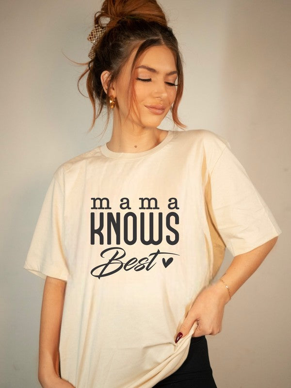 Mama Knows Best Graphic Tee