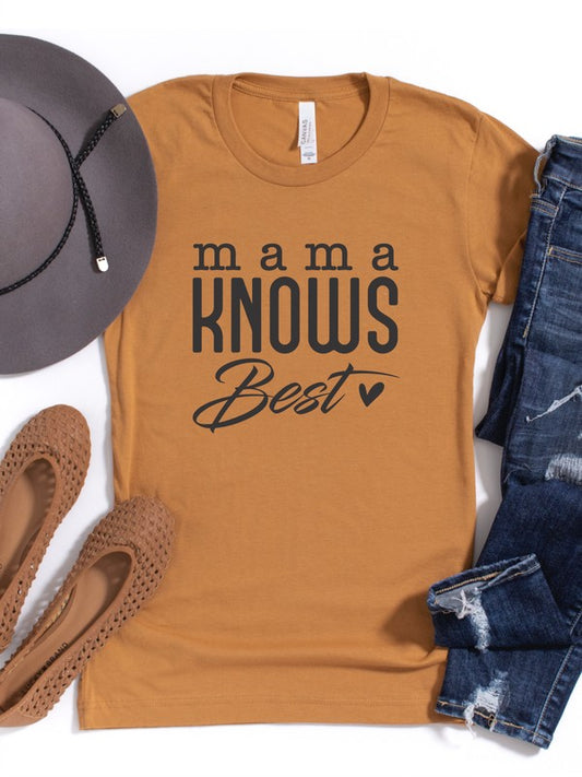 Mama Knows Best Graphic Tee