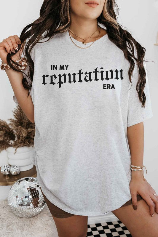 IN MY REPUTATION ERA OVERSIZED GRAPHIC TEE