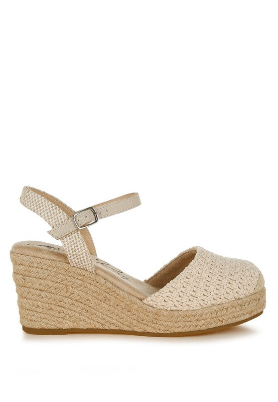 Lathan Raffia Espadrilles Sandals